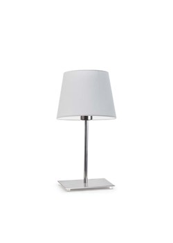 Czarna lampka na stolik nocny GENUA z abażurem ze sklepu Lysne w kategorii Lampy dziecięce - zdjęcie 181884676