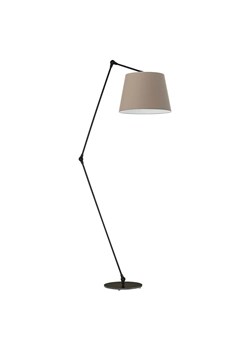 Czarna lampa podłogowa z przegubem MANILA ze sklepu Lysne w kategorii Lampy podłogowe - zdjęcie 181885407
