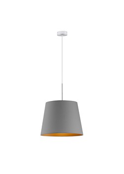 Lampa wisząca w stylu skandynawskim szara SARI GOLD ze sklepu Lysne w kategorii Lampy wiszące - zdjęcie 181885428