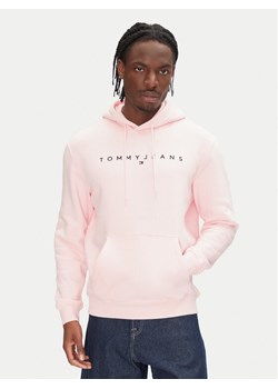 Tommy Jeans Bluza DM0DM20746 Różowy Regular Fit ze sklepu MODIVO w kategorii Bluzy męskie - zdjęcie 181886316