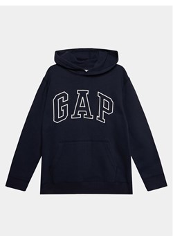 Gap Bluza 516663-02 Granatowy Regular Fit ze sklepu MODIVO w kategorii Bluzy chłopięce - zdjęcie 181886386
