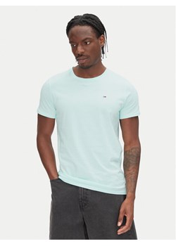 Tommy Jeans T-Shirt DM0DM04411 Zielony Slim Fit ze sklepu MODIVO w kategorii T-shirty męskie - zdjęcie 181886407