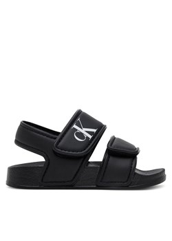 Calvin Klein Jeans Sandały V1X2-83030-1172 M Czarny ze sklepu MODIVO w kategorii Sandały dziecięce - zdjęcie 181886418