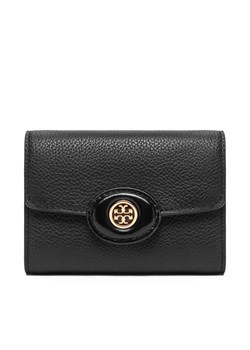 Tory Burch Mały Portfel Damski 165002 Czarny ze sklepu MODIVO w kategorii Portfele damskie - zdjęcie 181886439