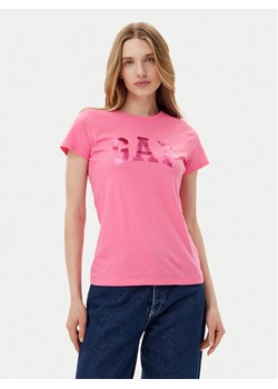 Gap T-Shirt 776775-04 Różowy Regular Fit ze sklepu MODIVO w kategorii Bluzki damskie - zdjęcie 181886546
