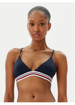 Tommy Hilfiger Góra od bikini UW0UW05805 Granatowy ze sklepu MODIVO w kategorii Stroje kąpielowe - zdjęcie 181886556