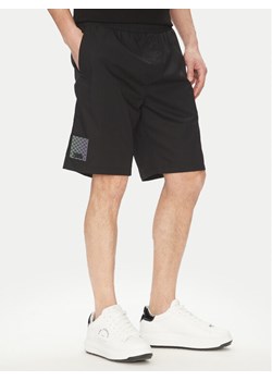 KARL LAGERFELD Szorty sportowe 265709 552600 Czarny Regular Fit ze sklepu MODIVO w kategorii Spodenki męskie - zdjęcie 181886616