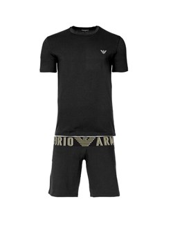 Emporio Armani Underwear Piżama EM000400 AF10772 UC001 Czarny Regular Fit ze sklepu MODIVO w kategorii Piżamy męskie - zdjęcie 181886637