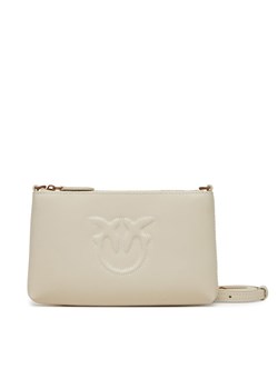 PINKO Torebka Flat Horizontal Mini PE 25 PCPL 104277 A2AN Biały ze sklepu MODIVO w kategorii Listonoszki - zdjęcie 181886668