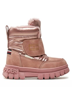 Tommy Hilfiger Śniegowce T1A5-33607-1492 M Różowy ze sklepu MODIVO w kategorii Buty zimowe dziecięce - zdjęcie 181886687