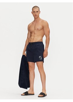 Jack&Jones Szorty kąpielowe Maui 12278729 Granatowy Regular Fit ze sklepu MODIVO w kategorii Kąpielówki - zdjęcie 181886699