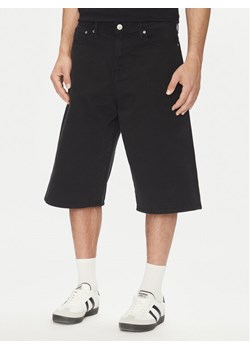 Jack&Jones Szorty jeansowe Owen 12277167 Czarny Baggy Fit ze sklepu MODIVO w kategorii Spodenki męskie - zdjęcie 181886735