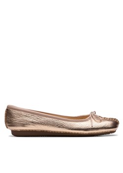 Clarks Baleriny Freckle Ice 26181353 Złoty ze sklepu MODIVO w kategorii Balerinki - zdjęcie 181886748