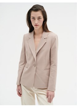 InWear Marynarka Zella 30108171 Beżowy Regular Fit ze sklepu MODIVO w kategorii Marynarki damskie - zdjęcie 181886816