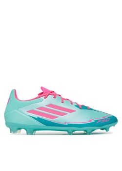 adidas Buty do piłki nożnej F50 League Messi Firm/Multi-Ground IH0928 Turkusowy ze sklepu MODIVO w kategorii Buty sportowe męskie - zdjęcie 181886938