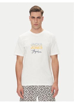 Jack&Jones T-Shirt Canggu 12281809 Biały Regular Fit ze sklepu MODIVO w kategorii T-shirty męskie - zdjęcie 181886947