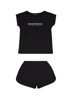 Emporio Armani Underwear Piżama EW000495 AF10881 UC001 Czarny Regular Fit ze sklepu MODIVO w kategorii Piżamy damskie - zdjęcie 181887038