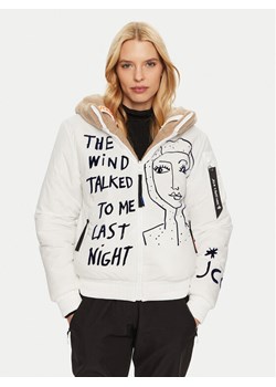 Rossignol Kurtka narciarska Yety Fleecy Bomber Jkt RLNWJ36 Biały Regular Fit ze sklepu MODIVO w kategorii Kurtki damskie - zdjęcie 181887057