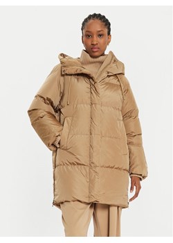 Weekend Max Mara Kurtka puchowa Newbembo 2425496042 Beżowy Relaxed Fit ze sklepu MODIVO w kategorii Kurtki damskie - zdjęcie 181887106