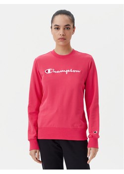 Champion Bluza 117752 Różowy Regular Fit ze sklepu MODIVO w kategorii Bluzy damskie - zdjęcie 181887149