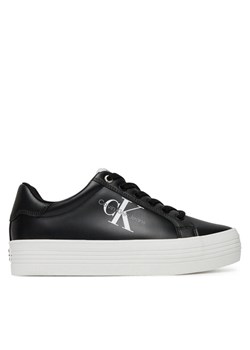 Calvin Klein Jeans Tenisówki YW0YW00847 Czarny ze sklepu MODIVO w kategorii Trampki damskie - zdjęcie 181887266
