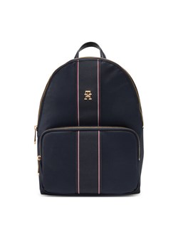 Tommy Hilfiger Plecak Poppy Backpack Corp AW0AW17162 Granatowy ze sklepu MODIVO w kategorii Plecaki - zdjęcie 181887308