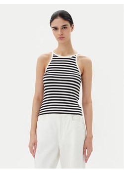 Pieces Top Jane 17155477 Czarny Slim Fit ze sklepu MODIVO w kategorii Bluzki damskie - zdjęcie 181887386