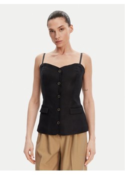 Guess Top W5GH0L WH5L2 Czarny Regular Fit ze sklepu MODIVO w kategorii Bluzki damskie - zdjęcie 181887525
