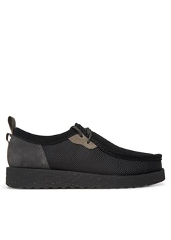 Clarks Półbuty Wallabee  26181387 Czarny ze sklepu MODIVO w kategorii Półbuty męskie - zdjęcie 181887527