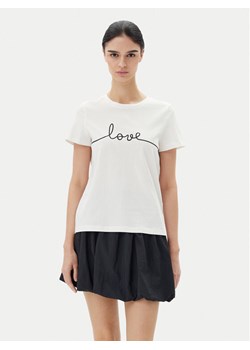 Vero Moda T-Shirt Kami 10332587 Biały Relaxed Fit ze sklepu MODIVO w kategorii Bluzki damskie - zdjęcie 181887608