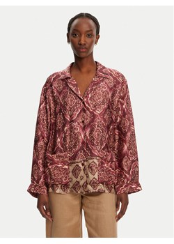 ViCOLO Koszula TD0378 Bordowy Relaxed Fit ze sklepu MODIVO w kategorii Koszule damskie - zdjęcie 181887795