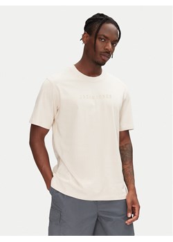Jack&Jones T-Shirt Recharge 12273070 Beżowy Relaxed Fit ze sklepu MODIVO w kategorii T-shirty męskie - zdjęcie 181887798