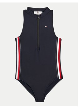 Tommy Hilfiger Strój kąpielowy UG0UG00728 Granatowy ze sklepu MODIVO w kategorii Stroje kąpielowe - zdjęcie 181887815