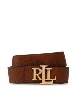 Lauren Ralph Lauren Pasek Damski 412912039002 Brązowy ze sklepu MODIVO w kategorii Paski damskie - zdjęcie 181887828