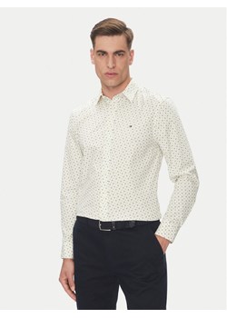 Tommy Hilfiger Koszula MW0MW38559 Beżowy Slim Fit ze sklepu MODIVO w kategorii Koszule męskie - zdjęcie 181887845