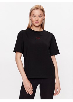 Hugo T-Shirt 50490593 Czarny Relaxed Fit ze sklepu MODIVO w kategorii Bluzki damskie - zdjęcie 181887957