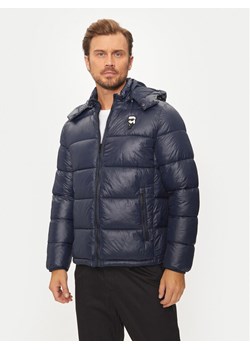 KARL LAGERFELD Kurtka puchowa 505022 544590 Granatowy Slim Fit ze sklepu MODIVO w kategorii Kurtki męskie - zdjęcie 181887997