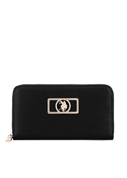 U.S. Polo Assn. Portfel BIUXT6450WVP Czarny ze sklepu MODIVO w kategorii Portfele damskie - zdjęcie 181888116