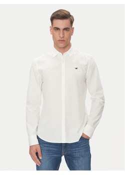Mustang Koszula Canton 1016238 Biały Slim Fit ze sklepu MODIVO w kategorii Koszule męskie - zdjęcie 181888186