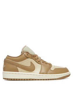 Nike Sneakersy Air Jordan 1 Low DC0774 203 Beżowy ze sklepu MODIVO w kategorii Buty sportowe damskie - zdjęcie 181888285