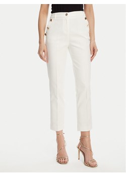 Morgan Chinosy 251-PKY.F Biały Slim Fit ze sklepu MODIVO w kategorii Spodnie damskie - zdjęcie 181888469