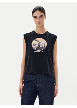Levi's® Top Graphic 001MW-0003 Czarny Standard Fit ze sklepu MODIVO w kategorii Bluzki damskie - zdjęcie 181888518