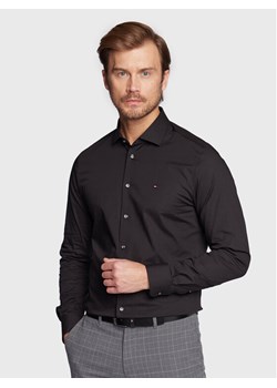 Tommy Hilfiger Koszula MW0MW25040 Czarny Slim Fit ze sklepu MODIVO w kategorii Koszule męskie - zdjęcie 181888559