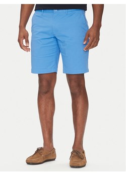Tommy Hilfiger Szorty materiałowe Brooklyn MW0MW23563 Niebieski Regular Fit ze sklepu MODIVO w kategorii Spodenki męskie - zdjęcie 181888565