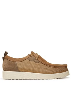 Clarks Półbuty Wallabee FTR 2 Lo 26181388 Brązowy ze sklepu MODIVO w kategorii Półbuty męskie - zdjęcie 181888578