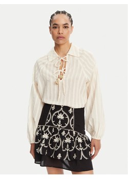 Devotion TWINS Koszula Phenomenon 025.009G Écru Loose Fit ze sklepu MODIVO w kategorii Koszule damskie - zdjęcie 181888619
