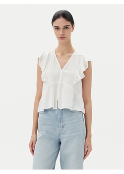 ONLY Bluzka Rian 15349090 Biały Regular Fit ze sklepu MODIVO w kategorii Bluzki damskie - zdjęcie 181888625
