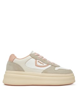 Blauer Sneakersy S5EMERY03/LES Beżowy ze sklepu MODIVO w kategorii Buty sportowe damskie - zdjęcie 181888658