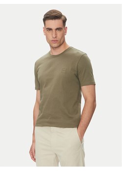 BOSS T-Shirt Tales 50508584 Zielony Regular Fit ze sklepu MODIVO w kategorii T-shirty męskie - zdjęcie 181893168