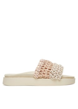 Inuikii Klapki Loose Knitted 70104-110 Beżowy ze sklepu MODIVO w kategorii Klapki damskie - zdjęcie 181893239
